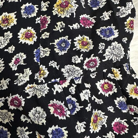 Vintage Y2K The Limited Womens Romper Size XS 90s Floral Scoop Neck Sleeveless - Picture 5 of 5